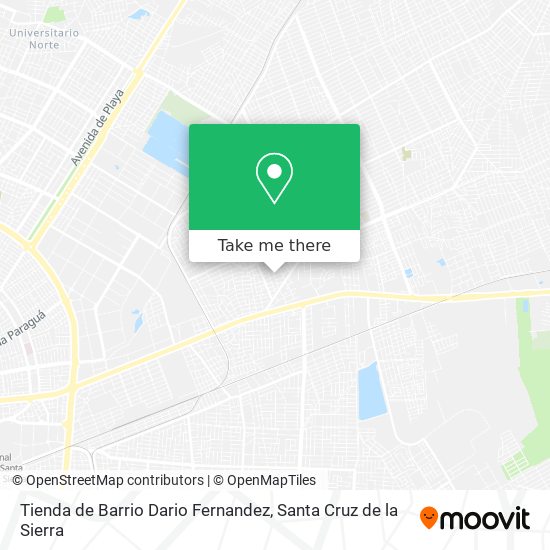 Mapa de Tienda de Barrio Dario Fernandez