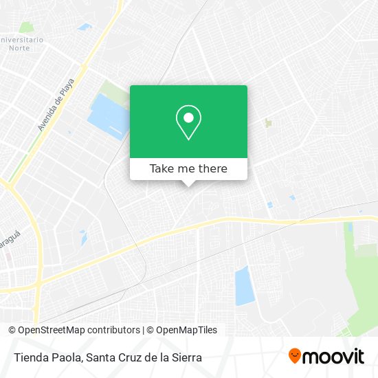Tienda Paola map