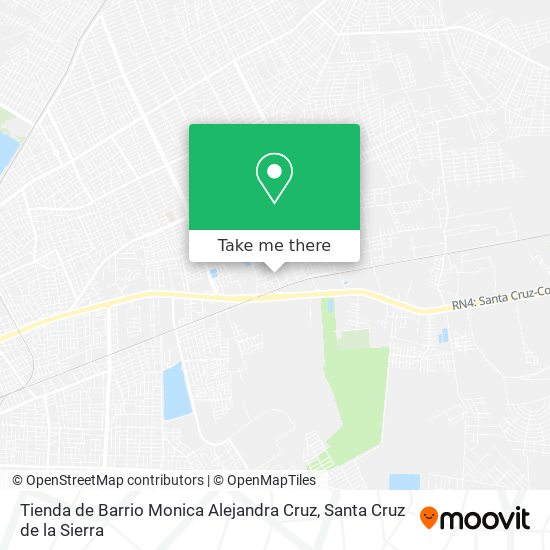 Mapa de Tienda de Barrio Monica Alejandra Cruz