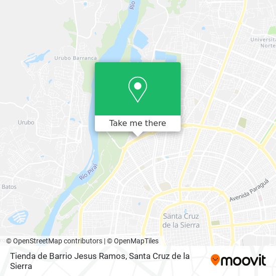 Mapa de Tienda de Barrio Jesus Ramos