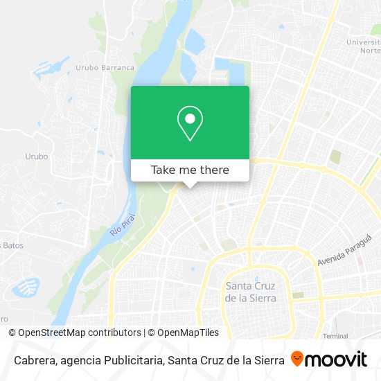 Mapa de Cabrera, agencia Publicitaria