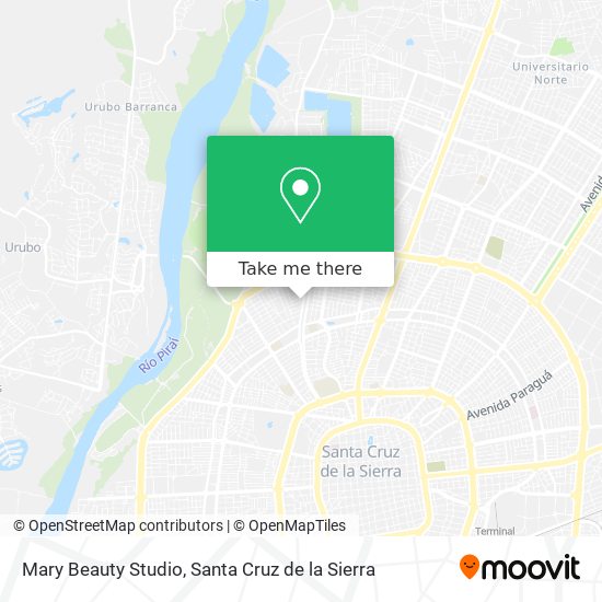 Mary Beauty Studio map