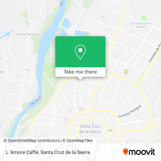 L 'Amore Caffé map