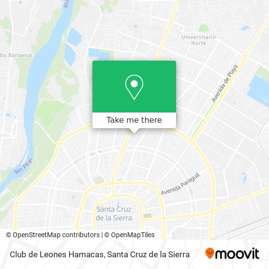 Club de Leones Hamacas map