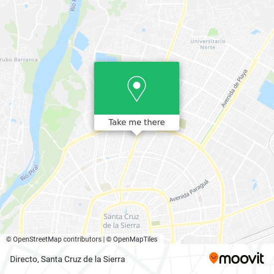 Mapa de Directo