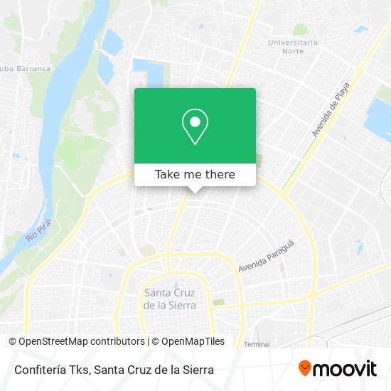 Confitería Tks map