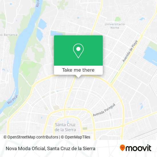 Nova Moda Oficial map