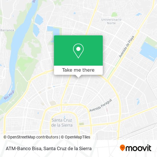 ATM-Banco Bisa map