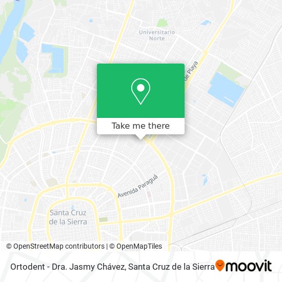 Ortodent - Dra. Jasmy Chávez map