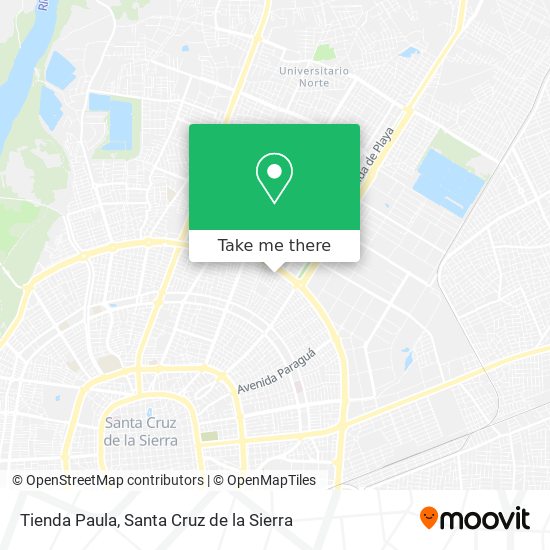 Mapa de Tienda Paula