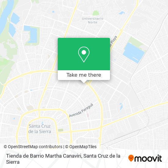 Tienda de Barrio Martha Canaviri map