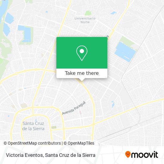 Victoria Eventos map