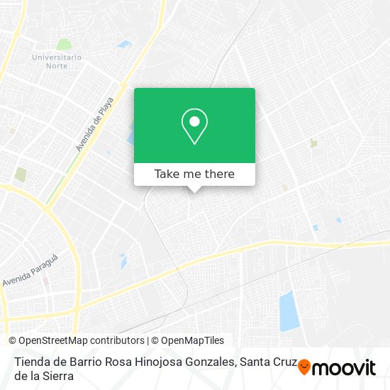 Tienda de Barrio Rosa Hinojosa Gonzales map