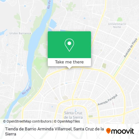 Mapa de Tienda de Barrio Arminda Villarroel