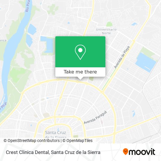 Crest Clinica Dental map