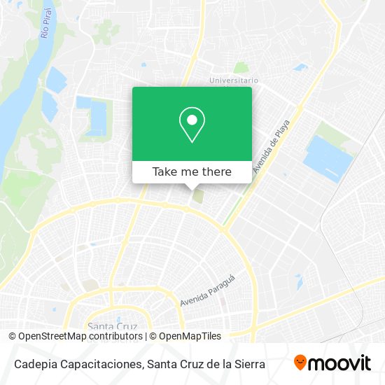 Cadepia Capacitaciones map