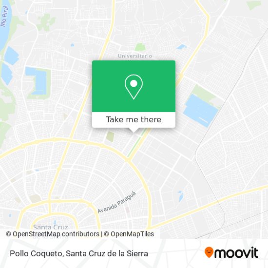 Mapa de Pollo Coqueto
