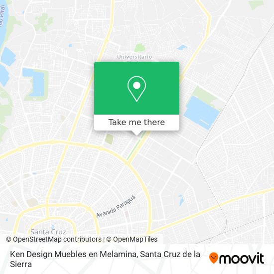 Mapa de Ken Design Muebles en Melamina