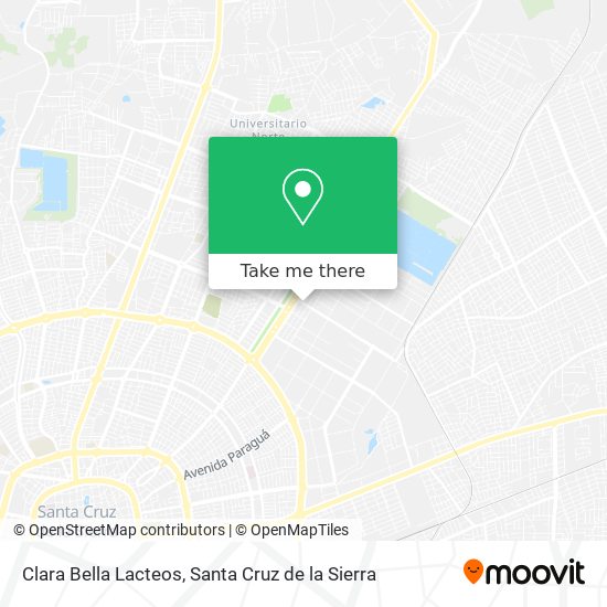 Clara Bella Lacteos map