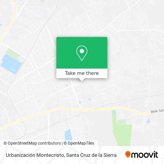 Urbanización Montecristo map
