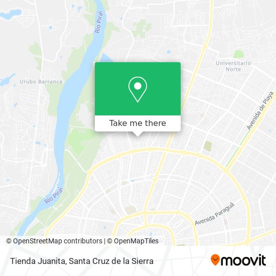 Tienda Juanita map