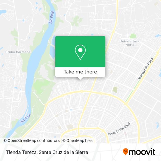 Tienda Tereza map