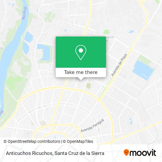 Mapa de Anticuchos Ricuchos