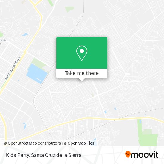 Mapa de Kids Party