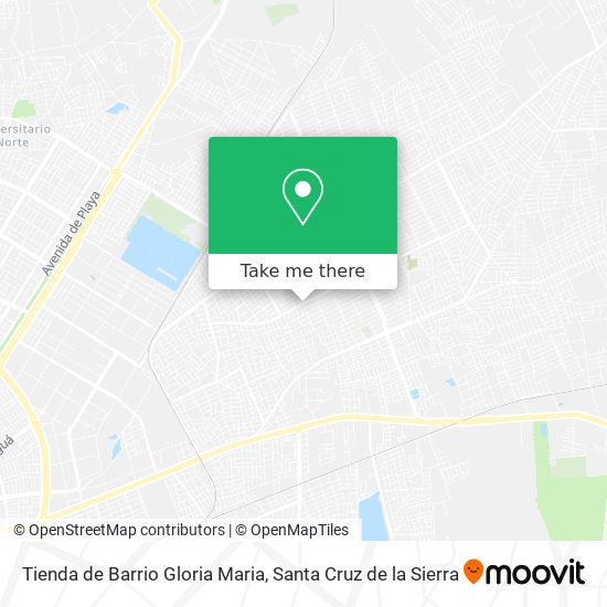 Mapa de Tienda de Barrio Gloria Maria