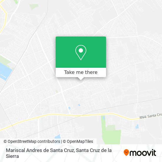 Mapa de Mariscal Andres de Santa Cruz
