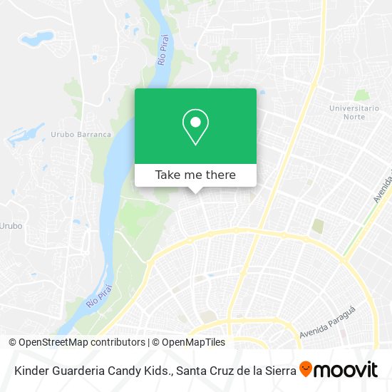 Kinder Guarderia Candy Kids. map