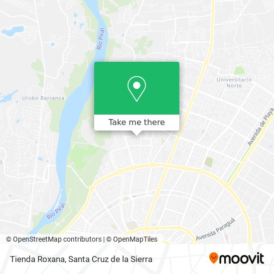 Mapa de Tienda Roxana