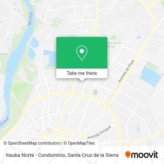 Itauba Norte - Condominio map