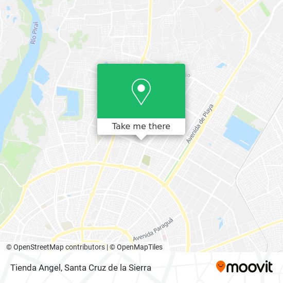 Tienda Angel map