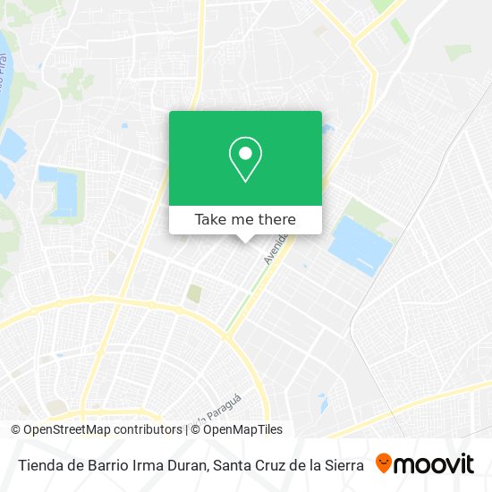 Mapa de Tienda de Barrio Irma Duran