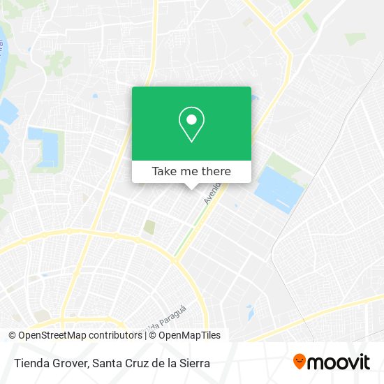 Tienda Grover map