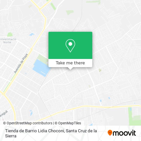 Tienda de Barrio Lidia Choconi map