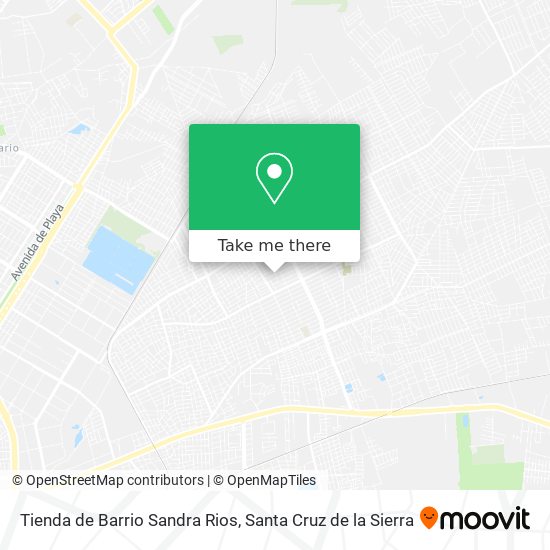 Tienda de Barrio Sandra Rios map