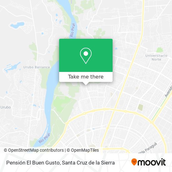 Pensión El Buen Gusto map