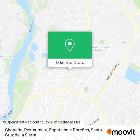Choperia, Restaurante, Espetinho e Porções map