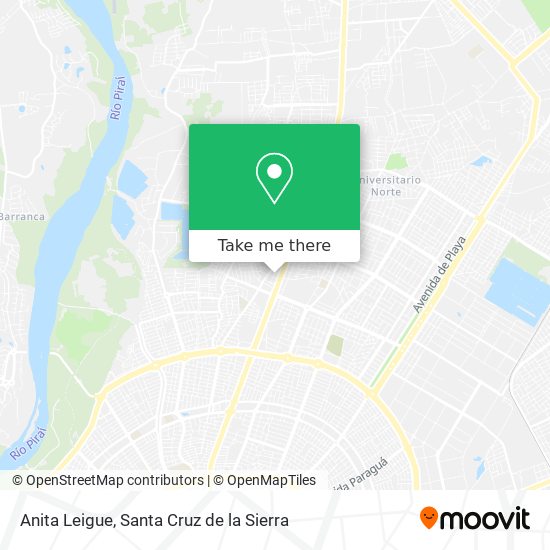 Mapa de Anita Leigue