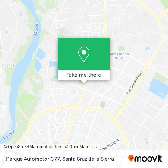 Parque Automotor G77 map