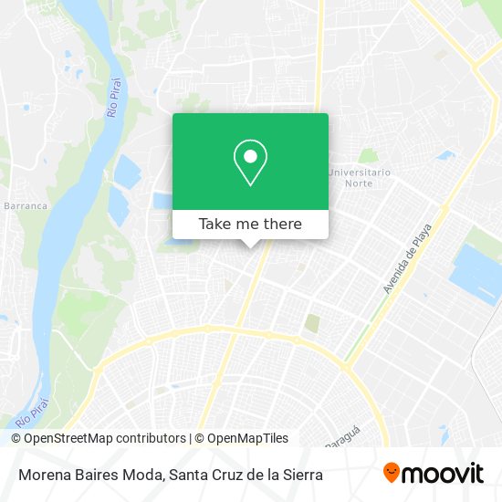 Mapa de Morena Baires Moda