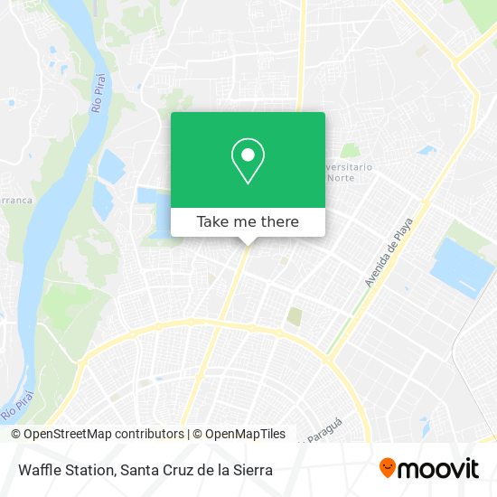 Waffle Station map