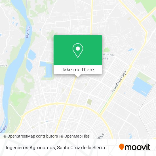 Ingenieros Agronomos map