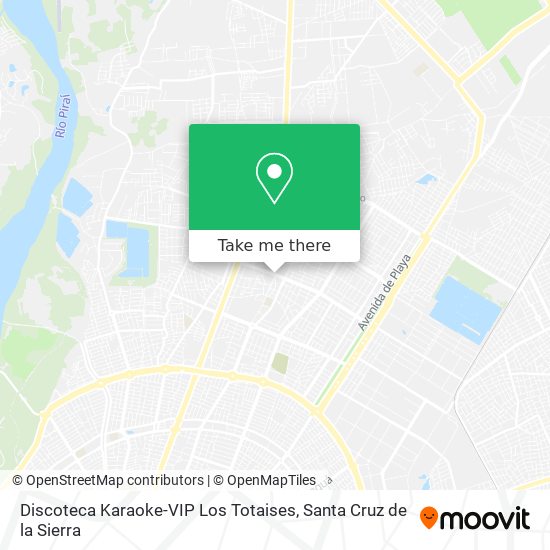 Mapa de Discoteca Karaoke-VIP Los Totaises