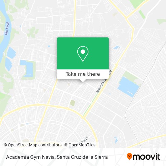 Academia Gym Navia map