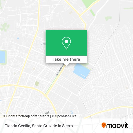 Tienda Cecilia map