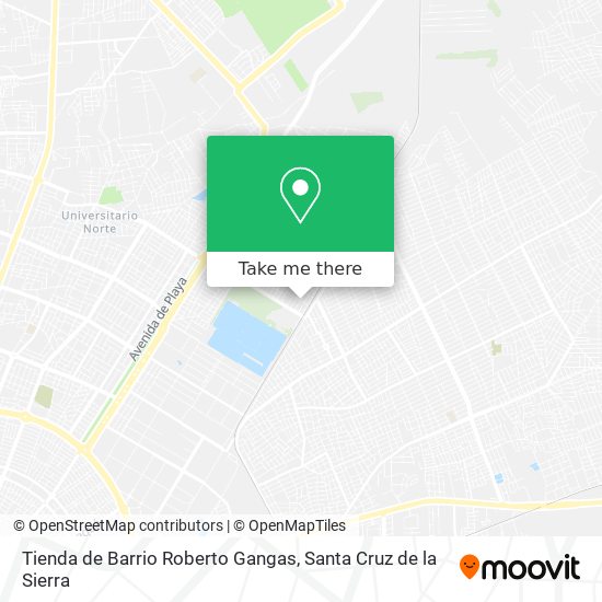 Tienda de Barrio Roberto Gangas map