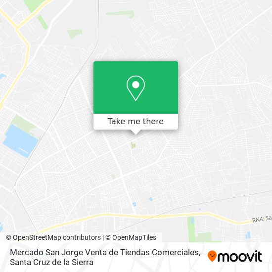 Mapa de Mercado San Jorge Venta de Tiendas Comerciales